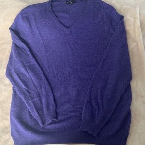 Purple Club Room 100% cashmere sweater size XXL